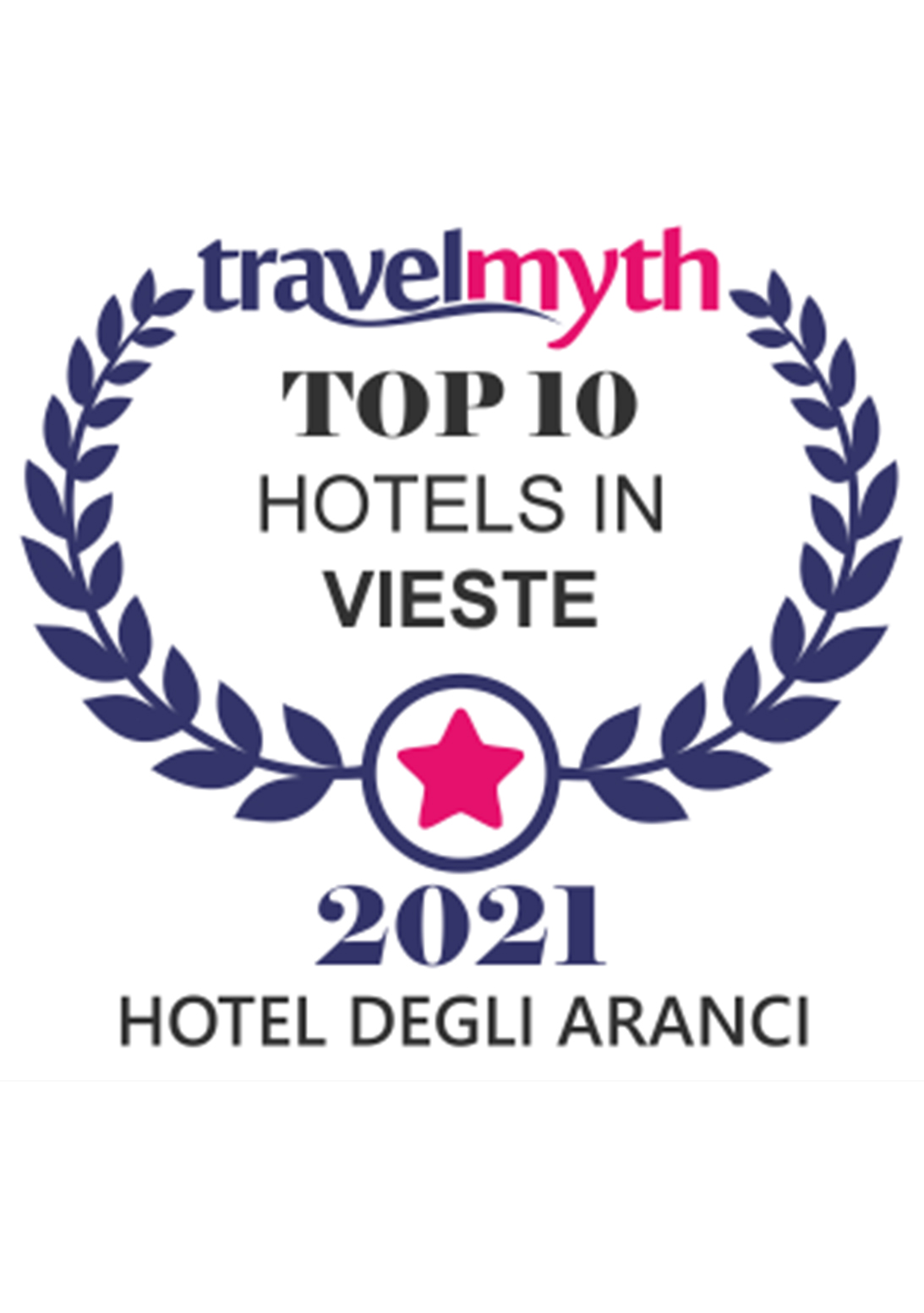 Hotel Degli Aranci Vieste TRAVELMYTH award
